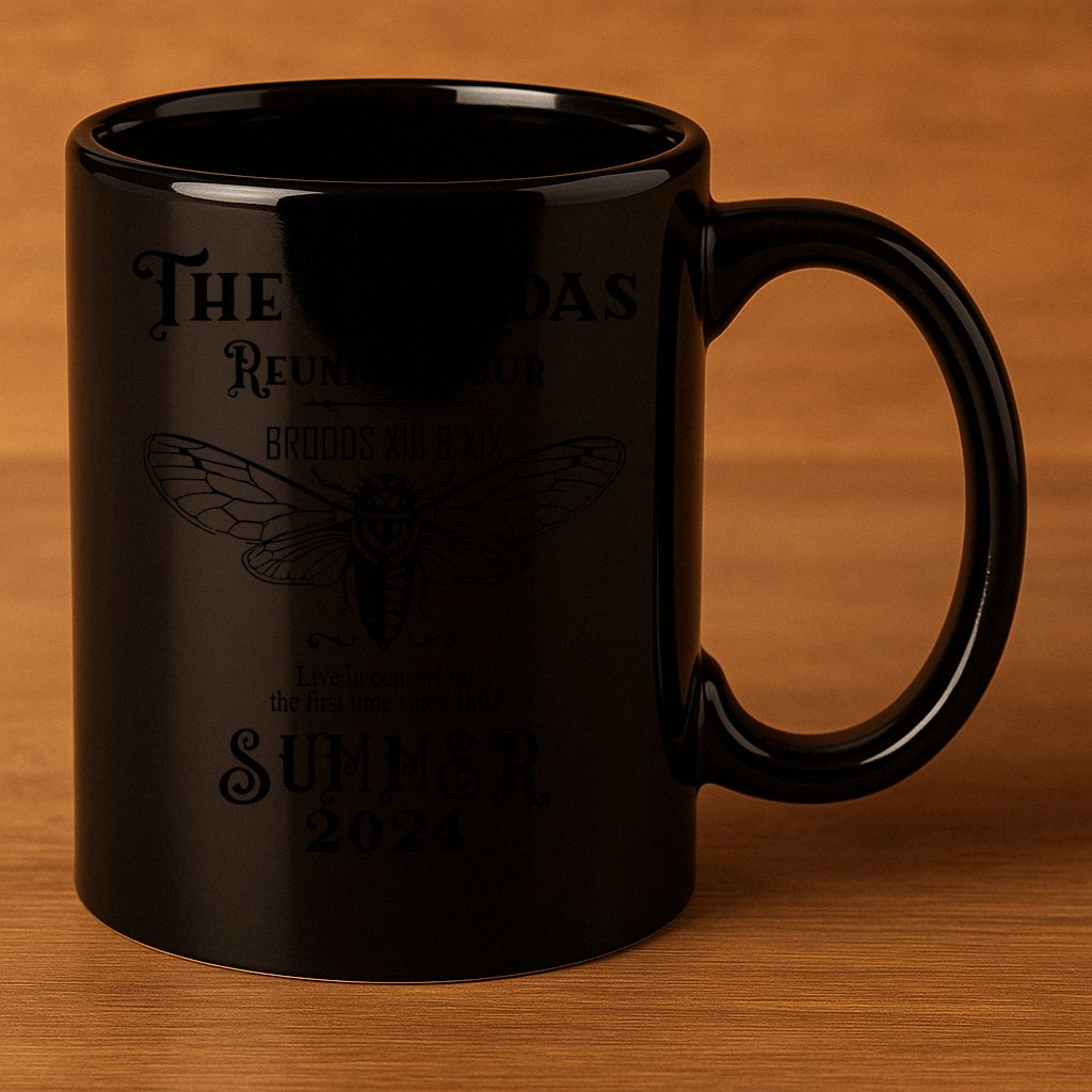 The Cicadas Reunion Summer 2024 11oz C Handle Ceramic Mug