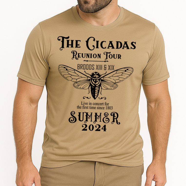The Cicadas Reunion Summer 2024 Performance Shirt