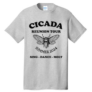 The Cicada Reunion U.S 2024 Cicada Concert Fest Lover Tall T-Shirt