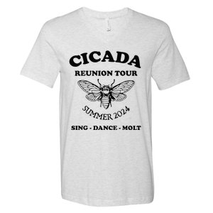 The Cicada Reunion U.S 2024 Cicada Concert Fest Lover V-Neck T-Shirt