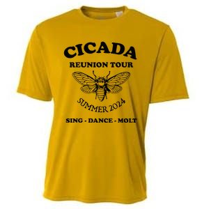 The Cicada Reunion U.S 2024 Cicada Concert Fest Lover Cooling Performance Crew T-Shirt