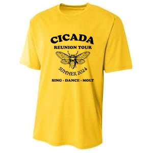 The Cicada Reunion U.S 2024 Cicada Concert Fest Lover Youth Performance Sprint T-Shirt