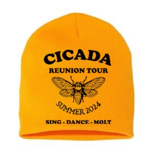 The Cicada Reunion U.S 2024 Cicada Concert Fest Lover Short Acrylic Beanie