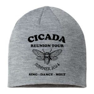 The Cicada Reunion U.S 2024 Cicada Concert Fest Lover Sustainable Beanie