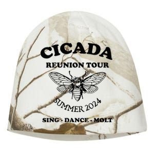 The Cicada Reunion U.S 2024 Cicada Concert Fest Lover Kati - Camo Knit Beanie