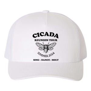 The Cicada Reunion U.S 2024 Cicada Concert Fest Lover Yupoong Adult 5-Panel Trucker Hat