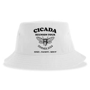 The Cicada Reunion U.S 2024 Cicada Concert Fest Lover Sustainable Bucket Hat