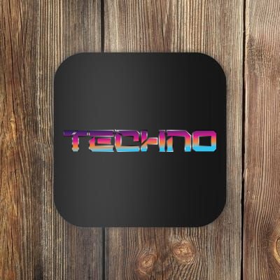 Techno Colorful Rave Dj EDM Festival Raver Coaster