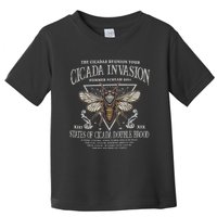 The Cicadas Reunion Cicadas Invasion Summer Scream 2024 Toddler T-Shirt