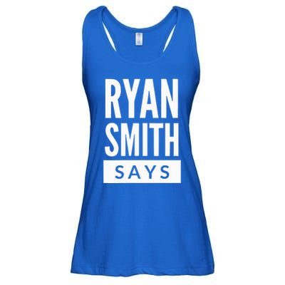The Classic Rss Stacked Block Ladies Essential Flowy Tank