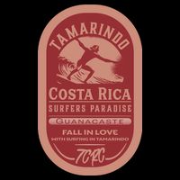 Tamarindo Costa Rica Surf Vintage Label Hoodie