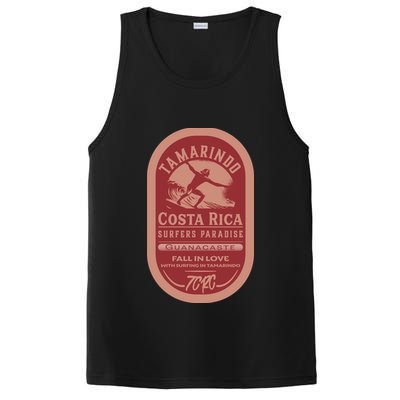 Tamarindo Costa Rica Surf Vintage Label PosiCharge Competitor Tank