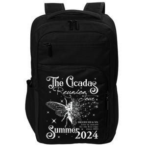 The Cicadas Reunion Summer 2024 Cicada Nature Lover Impact Tech Backpack