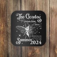 The Cicadas Reunion Summer 2024 Cicada Nature Lover Coaster