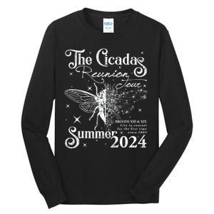 The Cicadas Reunion Summer 2024 Cicada Nature Lover Tall Long Sleeve T-Shirt