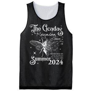 The Cicadas Reunion Summer 2024 Cicada Nature Lover Mesh Reversible Basketball Jersey Tank