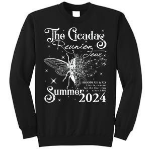 The Cicadas Reunion Summer 2024 Cicada Nature Lover Tall Sweatshirt