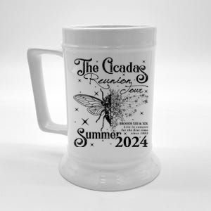 The Cicadas Reunion Summer 2024 Cicada Nature Lover Beer Stein