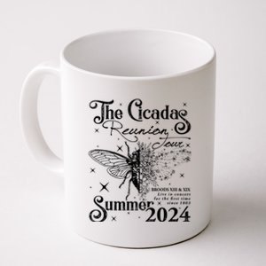 The Cicadas Reunion Summer 2024 Cicada Nature Lover Coffee Mug