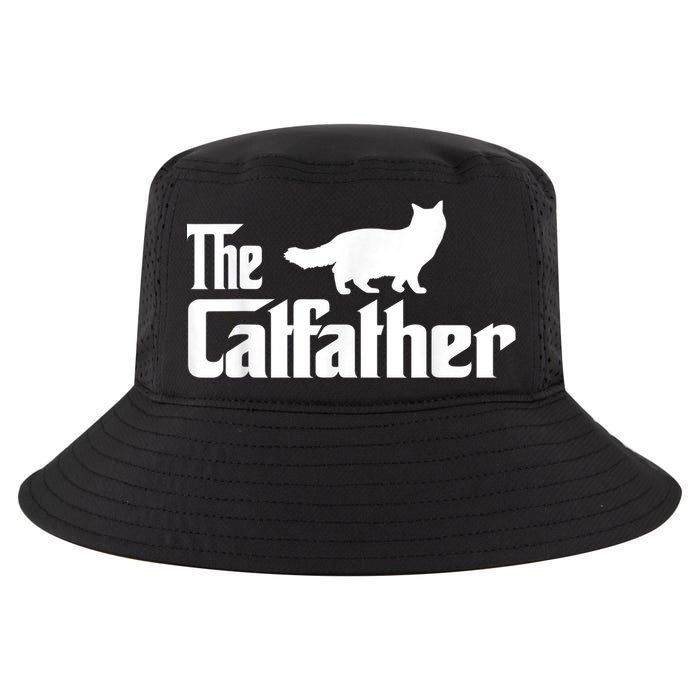The Catfather Ragdoll Cat Lover Funny Father Cat Dad Cool Comfort Performance Bucket Hat