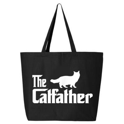 The Catfather Ragdoll Cat Lover Funny Father Cat Dad 25L Jumbo Tote