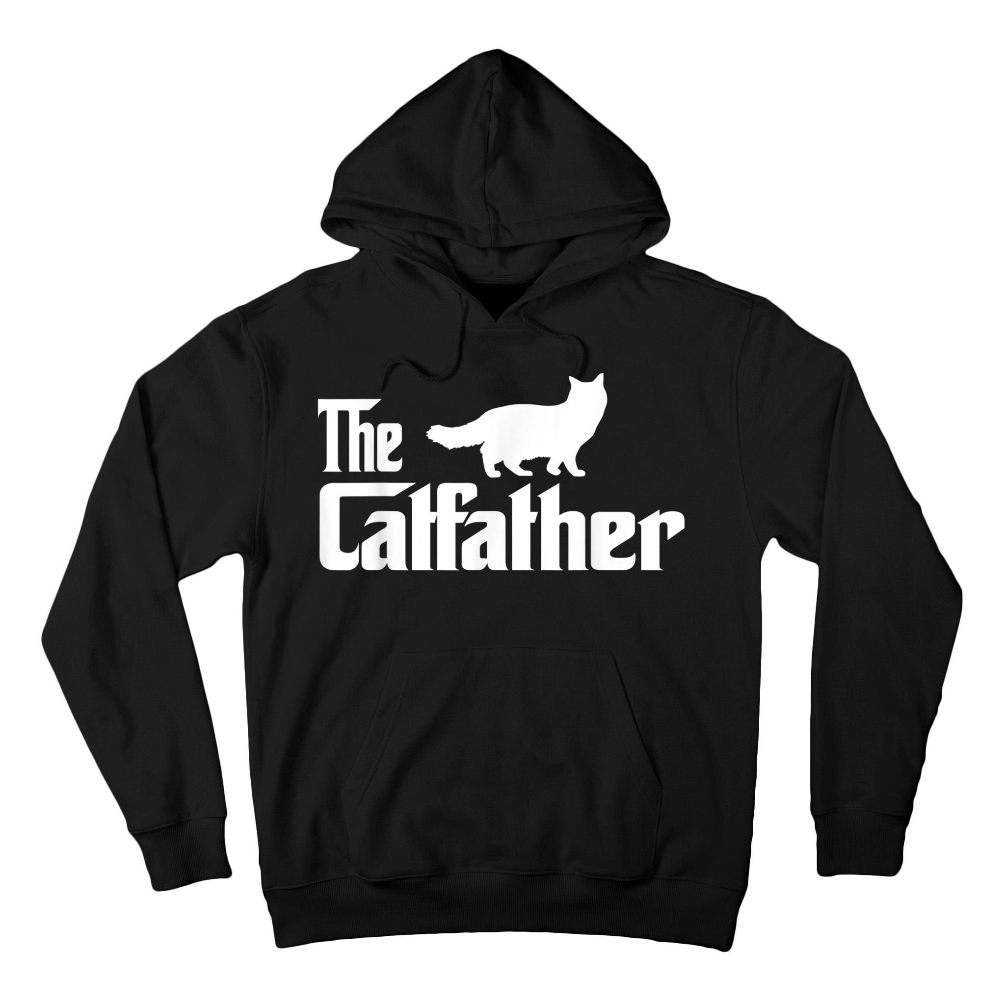 The Catfather Ragdoll Cat Lover Funny Father Cat Dad Tall Hoodie