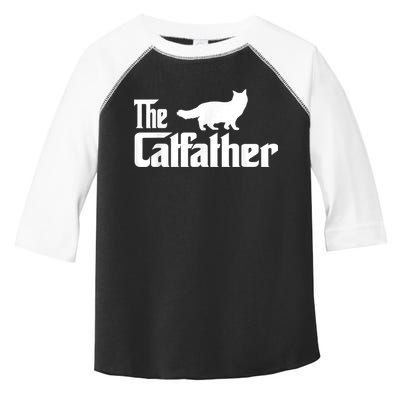 The Catfather Ragdoll Cat Lover Funny Father Cat Dad Toddler Fine Jersey T-Shirt
