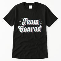 Team Conrad Retro Groovy Tall T-Shirt