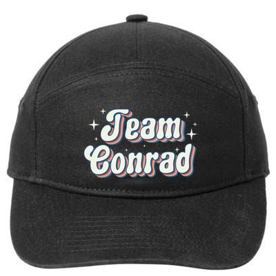 Team Conrad Retro Groovy 7-Panel Snapback Hat