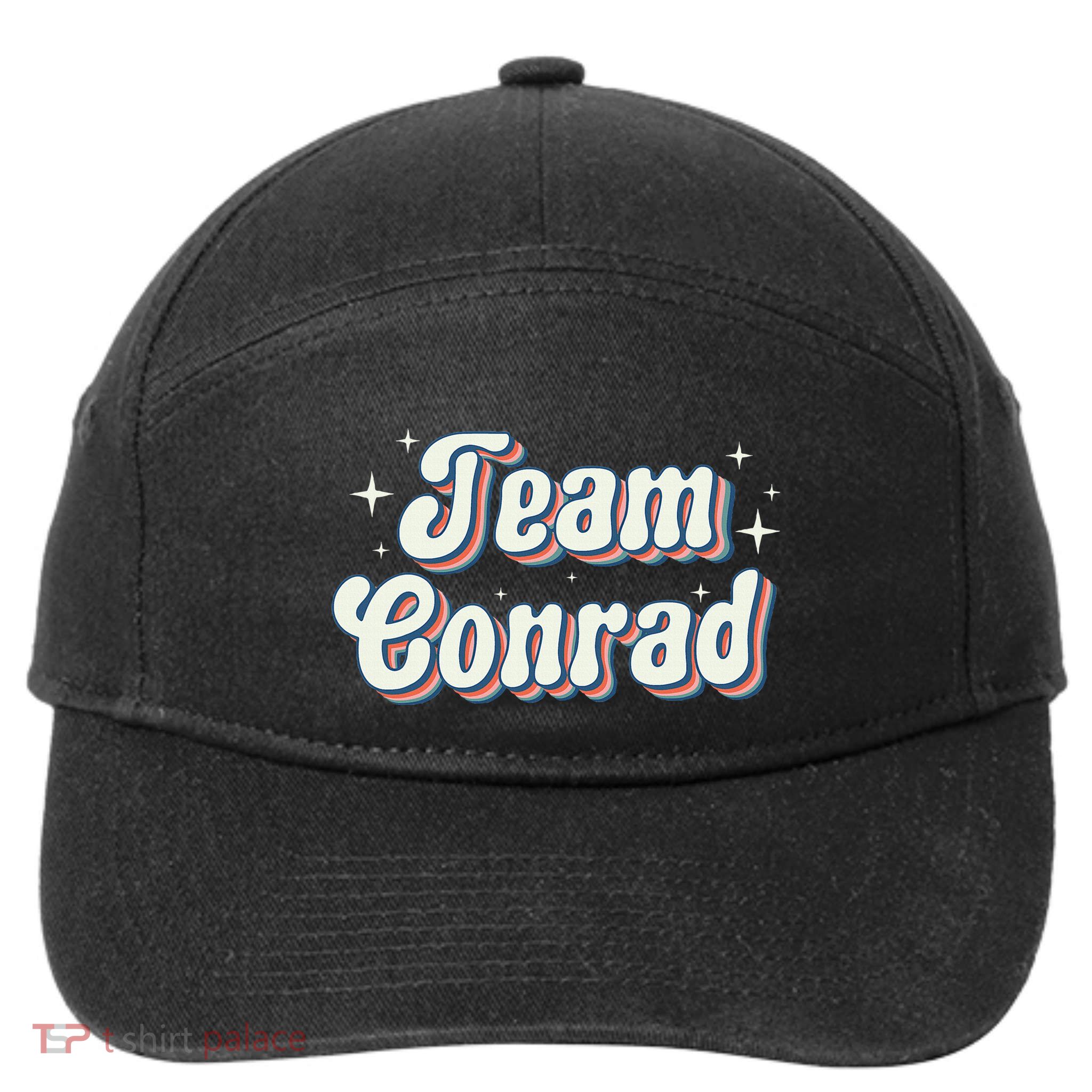 Team Conrad Retro Groovy 7-Panel Snapback Hat