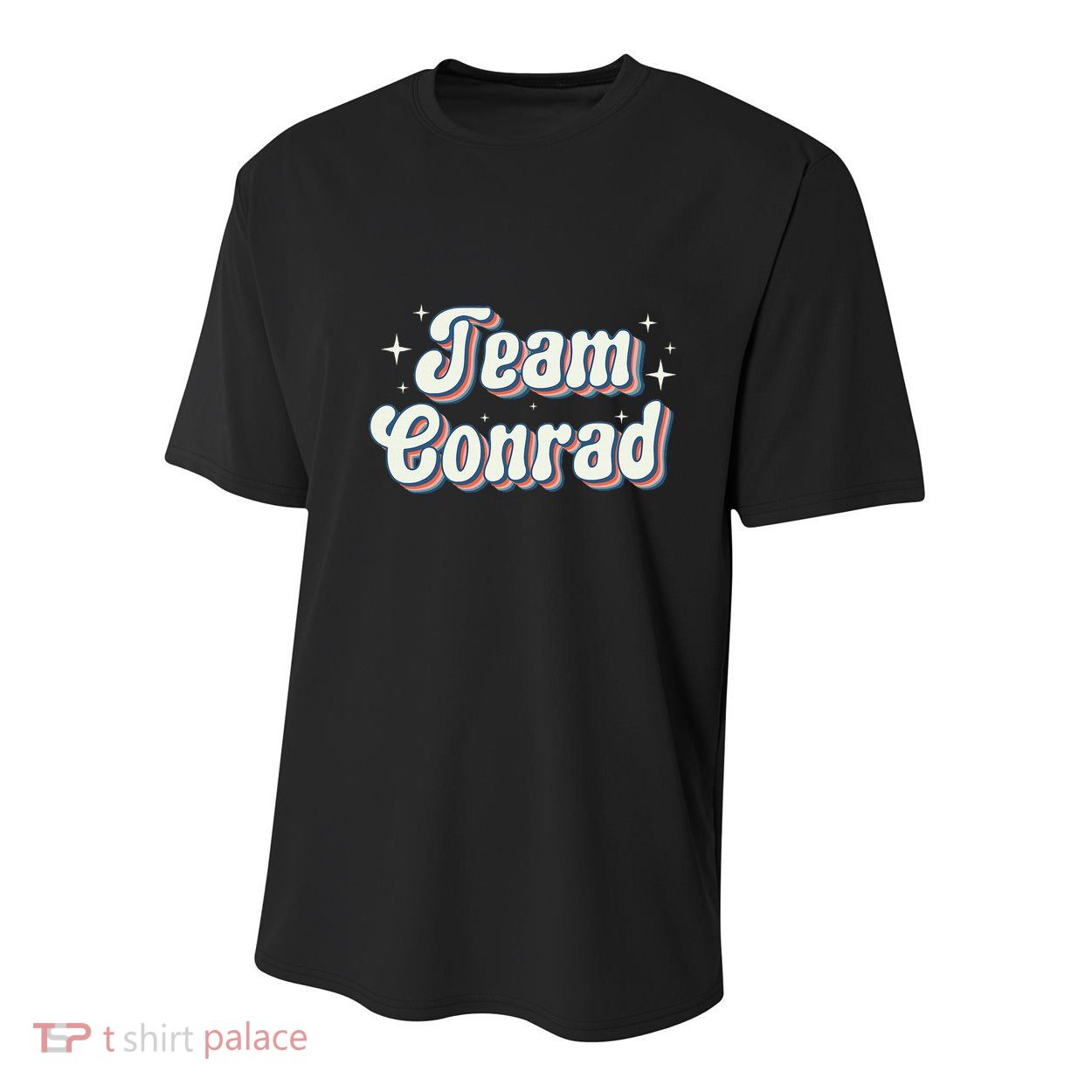 Team Conrad Retro Groovy Youth Performance Sprint T-Shirt