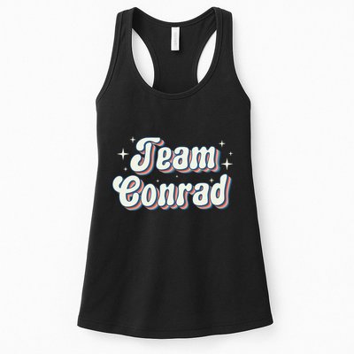 Team Conrad Retro Groovy Womens Tank Top