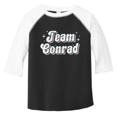 Team Conrad Retro Groovy Toddler Fine Jersey T-Shirt