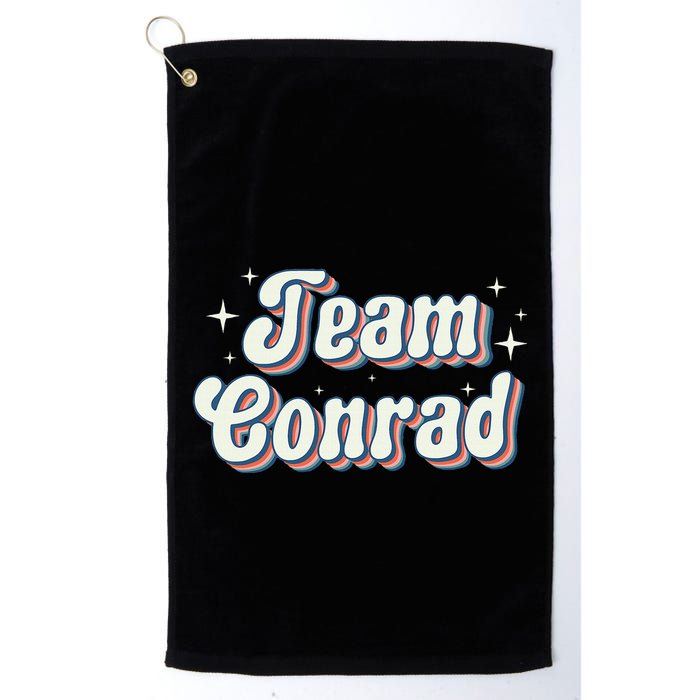 Team Conrad Retro Groovy Golf Towel