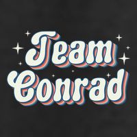 Team Conrad Retro Groovy Golf Towel
