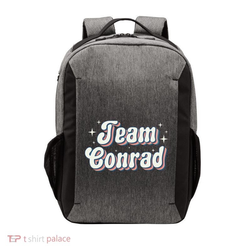 Team Conrad Retro Groovy Vector Backpack
