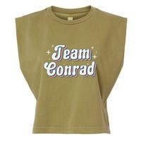 Team Conrad Retro Groovy Garment-Dyed Women's Muscle Tee