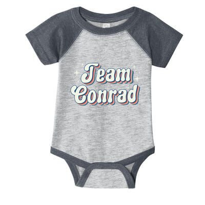 Team Conrad Retro Groovy Infant Baby Jersey Bodysuit