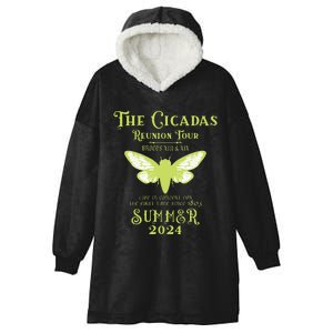 The Cicada Reunion U.S 2024 Cicada Concert Hooded Wearable Blanket