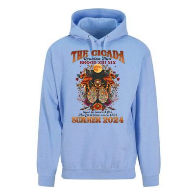 The Cicada Reunion 2024 Cicada Concert Unisex Surf Hoodie