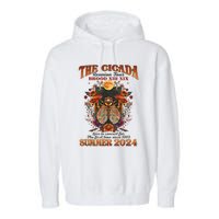 The Cicada Reunion 2024 Cicada Concert Garment-Dyed Fleece Hoodie