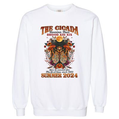 The Cicada Reunion 2024 Cicada Concert Garment-Dyed Sweatshirt