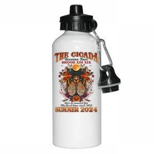 The Cicada Reunion 2024 Cicada Concert Aluminum Water Bottle