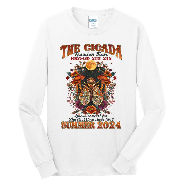 The Cicada Reunion 2024 Cicada Concert Tall Long Sleeve T-Shirt