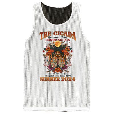 The Cicada Reunion 2024 Cicada Concert Mesh Reversible Basketball Jersey Tank