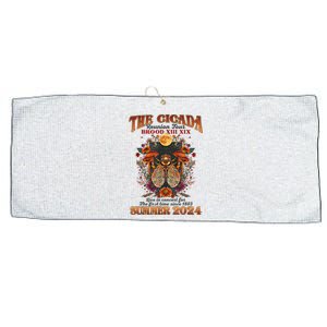 The Cicada Reunion 2024 Cicada Concert Large Microfiber Waffle Golf Towel