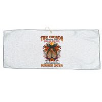 The Cicada Reunion 2024 Cicada Concert Large Microfiber Waffle Golf Towel