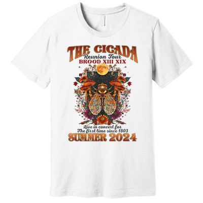 The Cicada Reunion 2024 Cicada Concert Premium T-Shirt