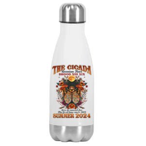 The Cicada Reunion 2024 Cicada Concert Stainless Steel Insulated Water Bottle