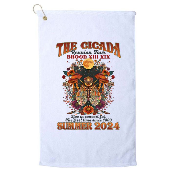 The Cicada Reunion 2024 Cicada Concert Platinum Collection Golf Towel